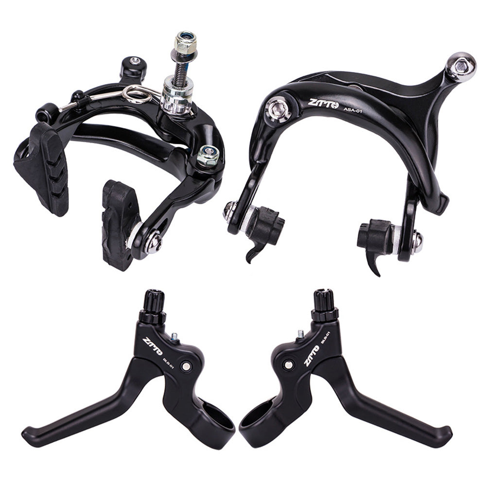 ZTTO ASA01 BROMPTON 1 Pair Brake Lever+1 Pair C Brake Caliper Bicycle Brake Accessories Set ZTTO ASA01 BROMPTON 1 Pair Brake Lever+1 Pair C Brake Caliper Bicycle Brake Accessories Set